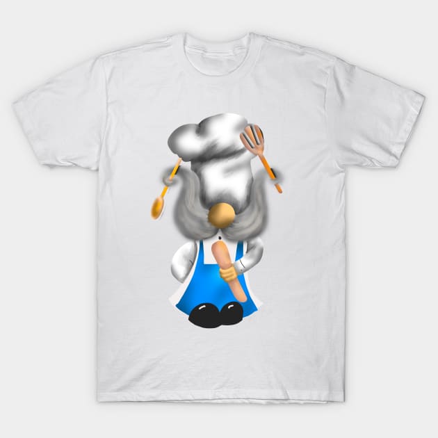 Chef Gnome T-Shirt by skrbly